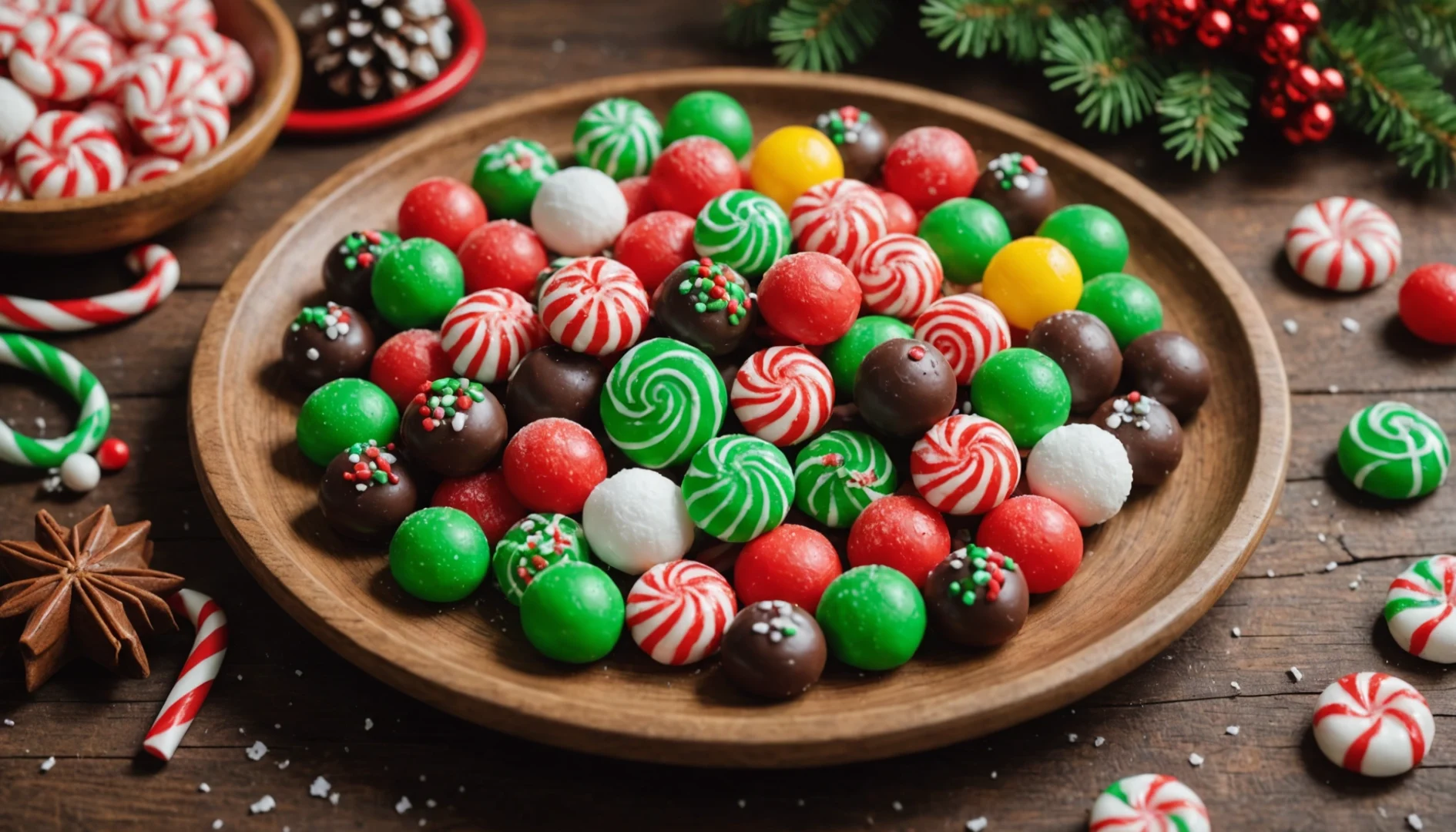 bonbons fondants de noel