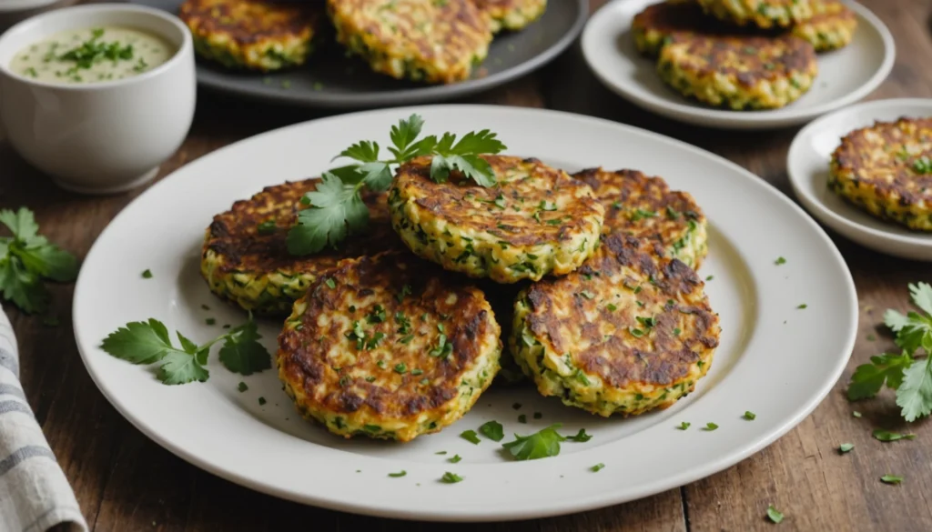 galette de courgette à la poêle